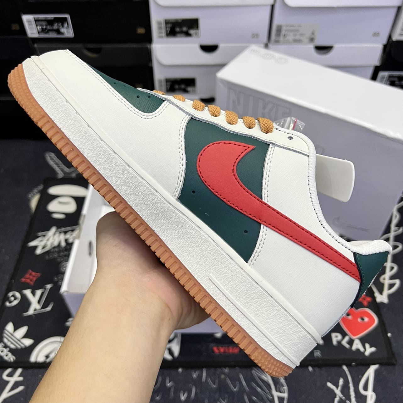 Giày Nike Air Force 1 Gucci - AF1 Gucci Like Auth Cao cấp giá Sốc